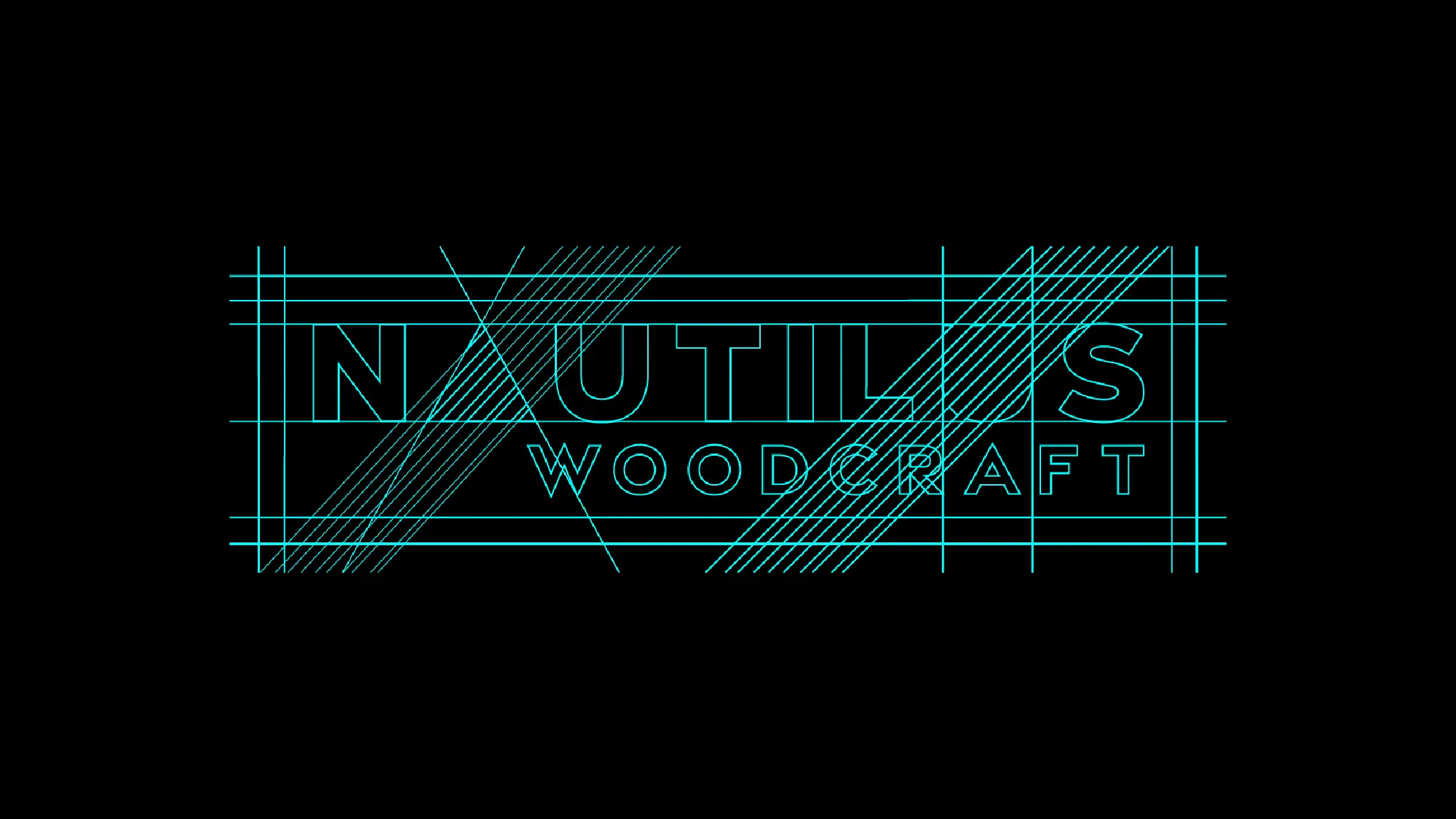 Nautilus Woodcraft. Brand identity wireframe by Green Lake Digital