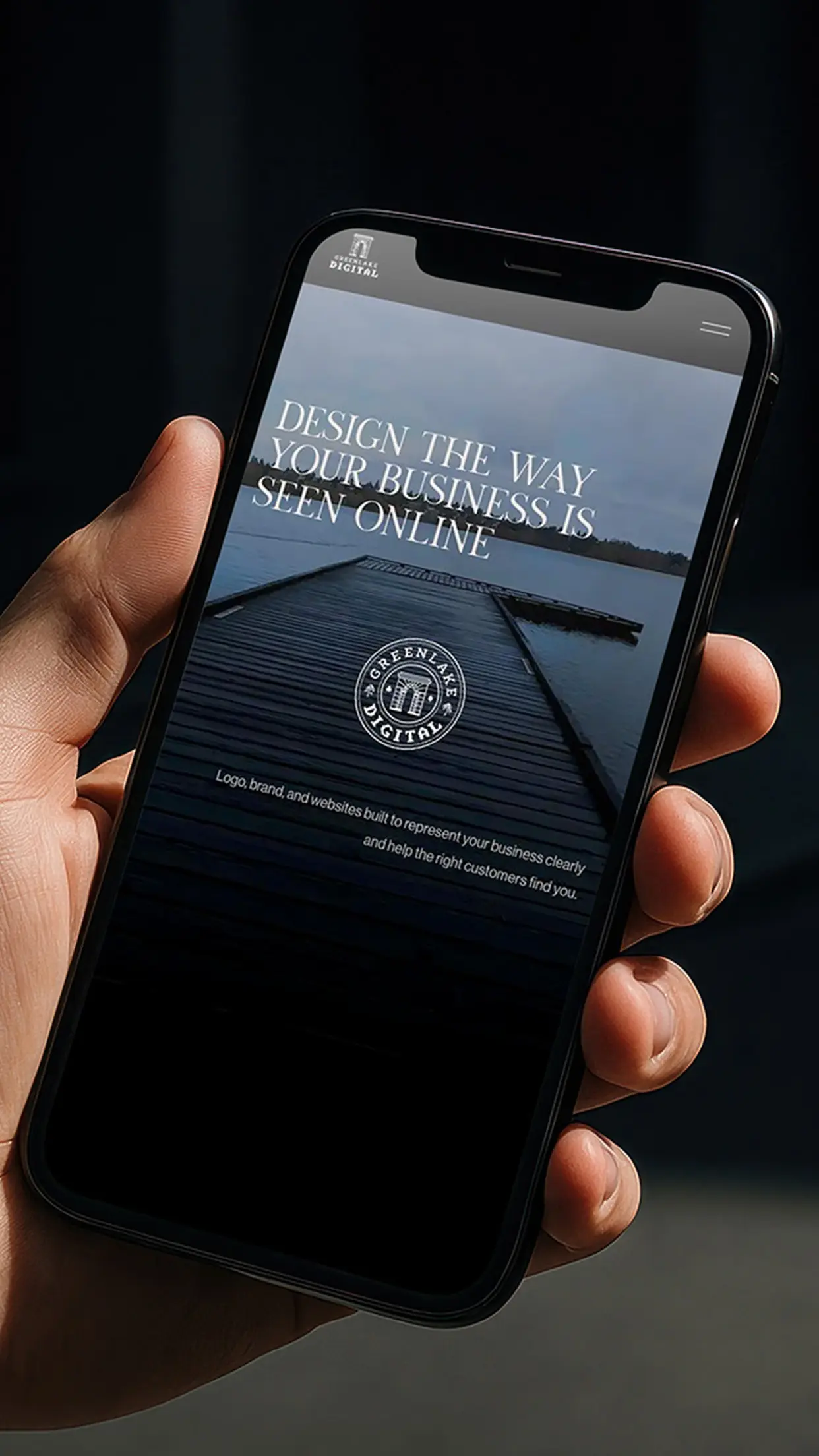Green Lake Digital. Mobile website design